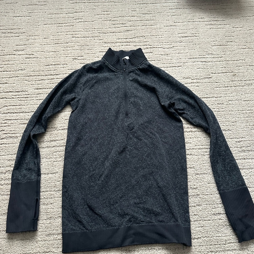 Lululemon Women’s Black Quarter-Zip Sweater